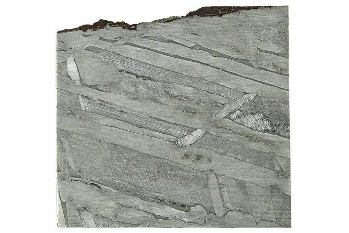 Etched Seymchan Meteorite Slice ( g) - Russia #313257